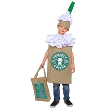 Load image into Gallery viewer, Kids Frappuccino Coffee Costume

