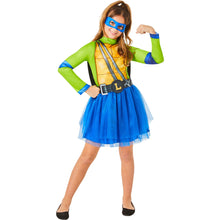 Load image into Gallery viewer, Girls Teenage Mutant Ninja Turtles Leonardo Costume
