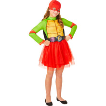 Load image into Gallery viewer, Girls Teenage Mutant Ninja Turtles Raphael Costume

