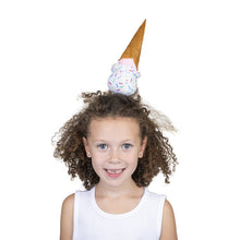 Load image into Gallery viewer, Ice Cream with Sprinkles Headband Costume Accessory
