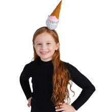 Load image into Gallery viewer, Ice Cream with Sprinkles Headband Costume Accessory
