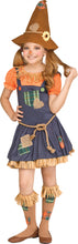 Load image into Gallery viewer, Girls Sweet Scarecrow Costume
