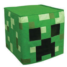 Load image into Gallery viewer, Minecraft Creeper Block Head Headpiece Costume Mask
