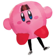 Load image into Gallery viewer, Adults Nintendo Inflatable Kirby Costume
