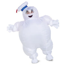 Load image into Gallery viewer, Kids Ghostbusters Staypuft Marshmallow Inflatable Costume
