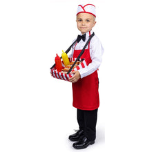 Load image into Gallery viewer, Kids Hot Dog Vendor Costume
