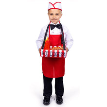 Load image into Gallery viewer, Kids Hot Dog Vendor Costume
