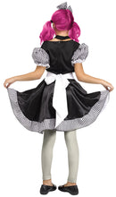 Load image into Gallery viewer, Girls Broken Goth Doll Costume
