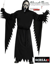 Load image into Gallery viewer, Adults Scream Aged Ghost Face Costume
