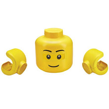 Load image into Gallery viewer, Adults Iconic Lego Mask &amp; Hands Costume Kit
