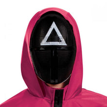 Load image into Gallery viewer, Adults/Teens Squid Games Triangle Guard Jumpsuit Costume
