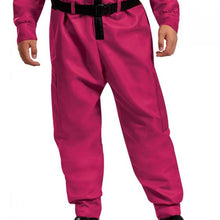 Load image into Gallery viewer, Adults/Teens Squid Games Triangle Guard Jumpsuit Costume
