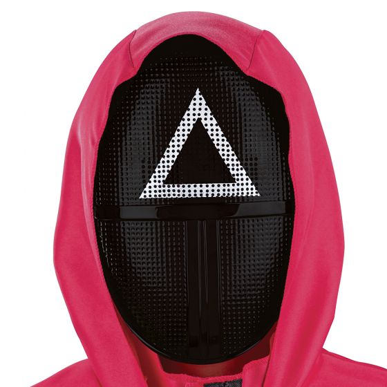 Squid Games Triangle Supervisor Costume Mask