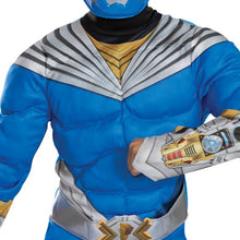 Load image into Gallery viewer, Boys Power Rangers Cosmic Fury Blue Ranger Classic Muscle Costume
