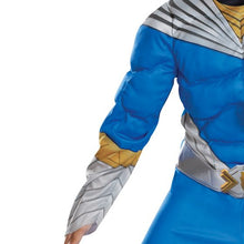 Load image into Gallery viewer, Boys Power Rangers Cosmic Fury Blue Ranger Classic Muscle Costume

