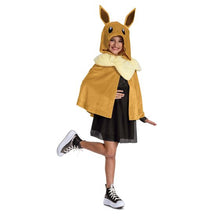 Load image into Gallery viewer, Nintendo Pokemon Eevee Hooded Costume Cape
