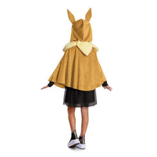 Load image into Gallery viewer, Nintendo Pokemon Eevee Hooded Costume Cape
