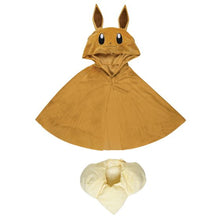 Load image into Gallery viewer, Nintendo Pokemon Eevee Hooded Costume Cape
