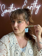 Load image into Gallery viewer, Blue Gingham Mini Bows
