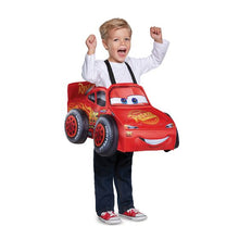 Load image into Gallery viewer, Toddlers/Kids Disney Pixar&#39;s Cars Lightning McQueen 3D Ride-In Costume
