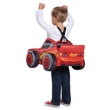 Load image into Gallery viewer, Toddlers/Kids Disney Pixar&#39;s Cars Lightning McQueen 3D Ride-In Costume
