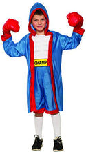 Load image into Gallery viewer, Boys Blue Boxer Boy Costume
