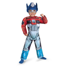 Load image into Gallery viewer, Boys Transformers Rescue Bots Optimus Prime Muscle Costume
