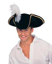 Load image into Gallery viewer, Tricorn Buccaneer Hat
