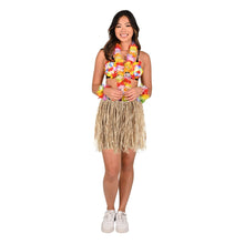 Load image into Gallery viewer, Teen Natural Tan Raffia Hula Skirt
