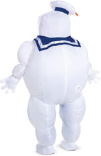 Load image into Gallery viewer, Adults Ghostbusters Staypuft Marshmallow Inflatable Costume
