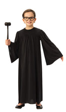 Load image into Gallery viewer, Kids Black Judge Robe Costume
