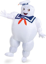 Load image into Gallery viewer, Adults Ghostbusters Staypuft Marshmallow Inflatable Costume
