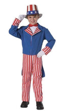 Load image into Gallery viewer, Boys Deluxe Patriotic Uncle Sam Costume
