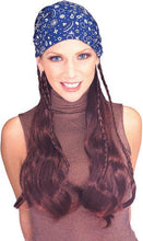Load image into Gallery viewer, Pirate Wig with Bandanna - Various Colors
