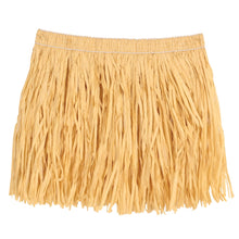 Load image into Gallery viewer, Kids Natural Tan Raffia Mini Hula Skirt
