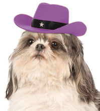 Load image into Gallery viewer, Pets Cowboy Hat - Various Colors
