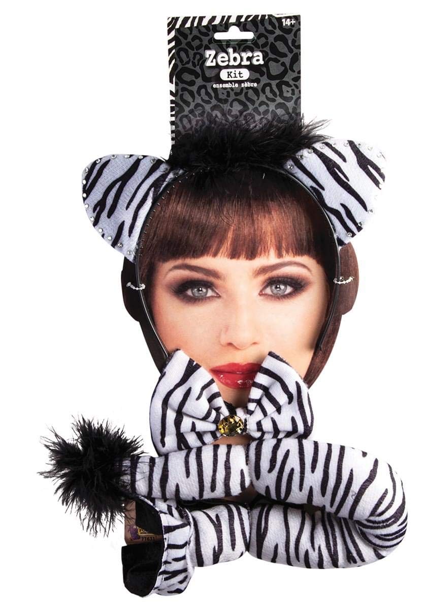 Zebra Costume Accessory Kit