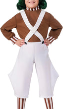 Load image into Gallery viewer, Boys Willy Wonka &amp; The Chocolate Factory Oompa Loompa Costume
