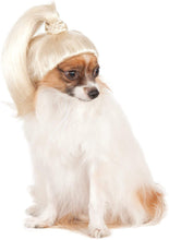 Load image into Gallery viewer, Pets Blonde Ponytail Costume Wig
