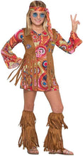 Load image into Gallery viewer, Girls 60s Hippie Costume
