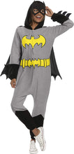 Load image into Gallery viewer, Womens DC Comics Batgirl Hooded Jumpsuit Costume
