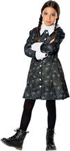 Load image into Gallery viewer, Girls Addams Family Wednesday Addams Dress Costume
