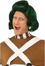 Load image into Gallery viewer, Adults Willy Wonka &amp; The Chocolate Factory Oompa Loompa Wig
