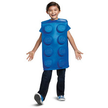 Load image into Gallery viewer, Kids Blue Lego Brick Costume
