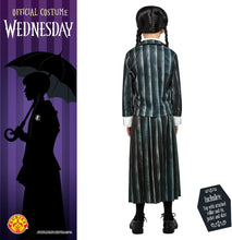 Load image into Gallery viewer, Girls Addams Family Wednesday Addams Nevermore Academy Costume
