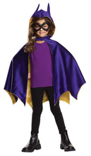 Load image into Gallery viewer, Girls DC Comics Batgirl Hooded Cape &amp; Mask Costume Set
