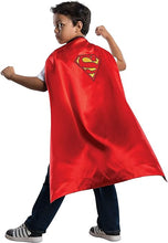 Load image into Gallery viewer, Kids DC Universe Reversible Batman/Superman Cape Costume Accessory

