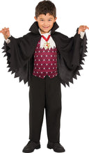 Load image into Gallery viewer, Boys Little Dracula Vampire Costume
