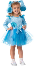 Load image into Gallery viewer, Girls Blue&#39;s Clues And You Blue Costume Tutu Dress
