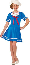Load image into Gallery viewer, Girls Deluxe Sea Sweetie Sailor Costume
